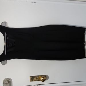 Y2K Express Design Studio Black Sheath Dress size 6